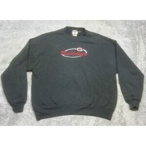 Vintage Georgia Bulldogs Sweatshirt Men XL Black Graphic Pullover Football *SPOT